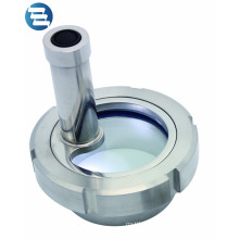 Sanitary Stainless Steel Union Type Sight Glass With Light